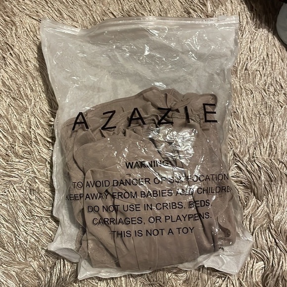 Azazie Maxi Short Sleeve Sleeveless Dress - Picture 11 of 11